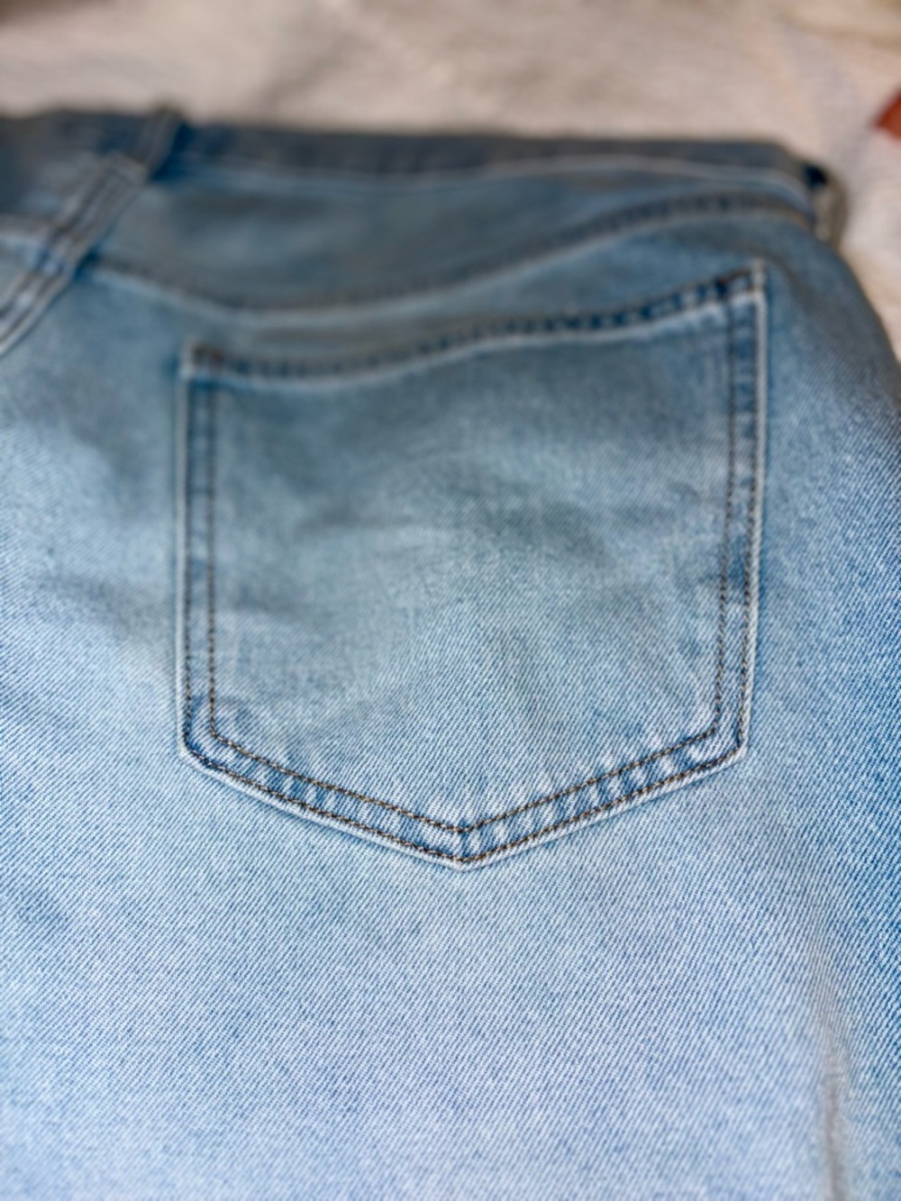Universal Thread Light Blue Denim Jean Button Fly Shorts NWT - Picture 14 of 14